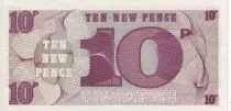 Reino Unido 10 New Pence  - (ND1972) - Imprimeur BWC - UNC - P.M.48