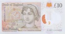 Reino Unido 10 Pounds - Elizabeth II - ND (2017-2020) - CJ Series