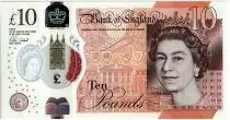Reino Unido 10 Pounds Elizabeth II - Jane Austen - Polymer - 2016 (2020)  - P.395b