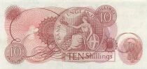 Reino Unido 10 Shillings - ND (1966-70) - P.373c