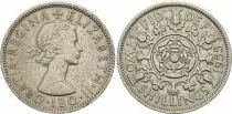 Reino Unido 2 Shillings Various years - Coat of arms, Elisabeth II