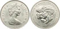 Reino Unido 25 Pence - Weeding of Prince Charles and Lady Diana - Elizabeth II - 1981