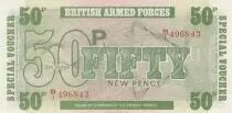 Reino Unido 50 New Pence ND1972 - Imprimeur BWC - Serial B1