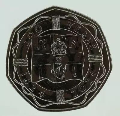 Reino Unido 50 Pence - Charles III - RNLI - 2024