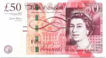 Reino Unido 50 Pounds Elizabeth II - M. Boulton - James Watt - 2010 - UNC - P.393