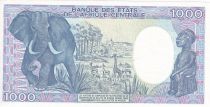 Rép. Centrafricaine 1000 Francs - Carte BEAC complète - 1990 - Série Y.09 - NEUF - P.16