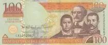 Rep. Dominicana 100 Pesos - Duarte, Sanchez, Mella - 2013 - UNC - P.184c
