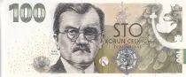 Repubblica Ceca 100 Korun - Karel Englis - Folder - 2022 - P.NEW