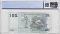 Repubblica Democratica del Congo 100 Francs Elephant - Dam 2000 - PCGS 67 OPQ