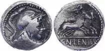 Repubblica romana Denarius,  Cassia 63 BC Rome - F+