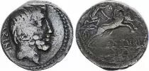 Repubblica romana Denarius,  Tituria 89 BC Rome - F
