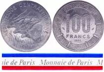 Rep&uacute;blica Centroafricana 100 Francs - 1975 - Test strike