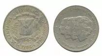 Rep&uacute;blica Dominicana 25 Centavos Mirabal sisters - 1983-1987