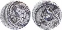 Rep&uacute;blica Romana Denarius,  Cassia 63 BC Rome - F+