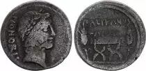 Rep&uacute;blica Romana Denarius,  Lollia 45 BC Rome - F