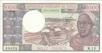 Republik Kongo 1000 Francs - Makoko I - Pointe Noire - 1984 - S�rie M.13