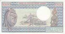 Republik Kongo 1000 Francs - Makoko I - Pointe Noire - 1984 - S&eacute;rie M.13