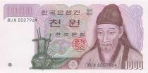 Republik Korea 1000 Won - ND (1983-2007) - P.47