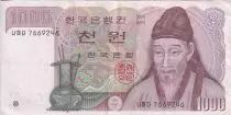 Republik Korea 1000 Won - Yi Hwang - ND (1983) - P.47