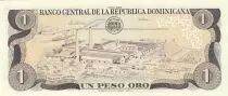 République dominicaine 1 Peso de Oro - Duarte - Usine - 1988 - Série MT