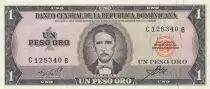R&eacute;publique dominicaine 1 Peso Oro - Juan Pablo Duarte - 1976 - CB Series