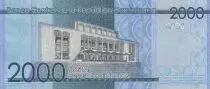 République dominicaine 2000 Pesos - Héros de la nation - 2023 (2024) - Série FW