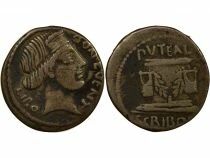 R&eacute;publique Romaine Gens Scribonia, L. C. Libo - Denier Argent, Puit Scribonien - 62 Av JC Rome