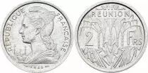 R&eacute;union 2 Francs Marianne - 1948 - KM.8