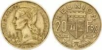 R&eacute;union 20 Francs Marianne - 1970