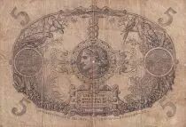 Réunion 5 Francs - Cabasson - Rouge - ND (1916) - Série C.23 - Kol.404b