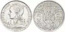 R&eacute;union 5 Francs Marian - 1955