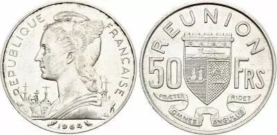 R�union 50 Francs Marian - 1964