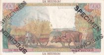 Réunion 500 Francs - Pointe-À-Pitre - 1946 - Specimen - P.UNC - P.46s