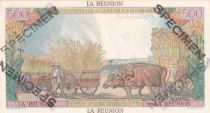Réunion 500 Francs - Pointe-À-Pitre - ND (1946) - Spécimen - Kol.437.1