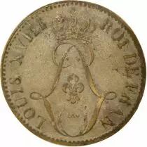 Réunion Ile de Bourbon, Louis XVIII - 10 Centimes - 1816 A Paris