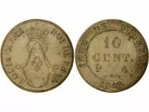 Réunion Island of Bourbon, Louis XVIII - 10 Centimes - 1816 A Paris