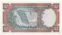 Rhodesien 2 Dollars - 24-05-1979 - Replacement - P.39