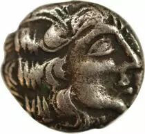 Riedones - 1/4 Billon Stater, with Boar, auriga left - Ist Century BC