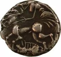 Riedones - 1/4 Billon Stater, with Boar, auriga left - Ist Century BC