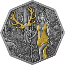 Rituel de La Voyante (Seeress) - The Witches - 1 ONCE GOLDEN AND ANTIQUE SILVER GERMANIA 2023