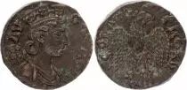 Rom - Provinz 1 As, Alexandria (Troade) - Tyche, Eagle head at right (250-268)
