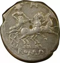 Roma Republic Anonymous - Silver Denarius - 194 / 190 BC Rome