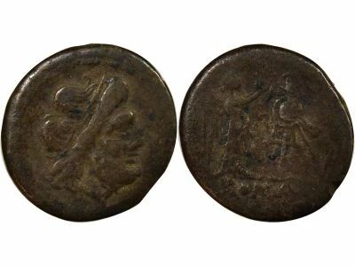 Roma Republic Anonymous - Silver Victoriatus, without marks - 211 / 208 BC Rome