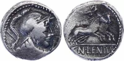 Roma Republic Denarius,  Cassia 63 BC Rome - F+
