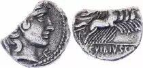 Roma Republic Denarius,  Cassia 63 BC Rome - F+