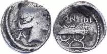 Roma Republic Denarius,  Cassia 63 BC Rome - F+