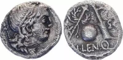 Roma Republic Denarius,  Cassia 63 BC Rome - F+