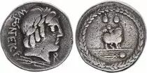 Roma Republic Denarius,  Fonteia 85 BC Rome - F+