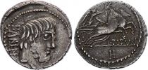 Roma Republic Denarius,  Tituria 89 BC Rome - VF