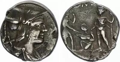 Roma Republic Denarius,  Veturia 137 BC Rome - VF